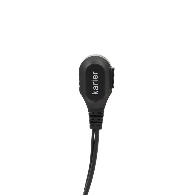 Karier Walkie Talkie Headset Earpiece with PTT Mic and Soft