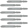 Carbide Jigsaw Blade T Shank Set 8 Fiber Cement Jigsaw