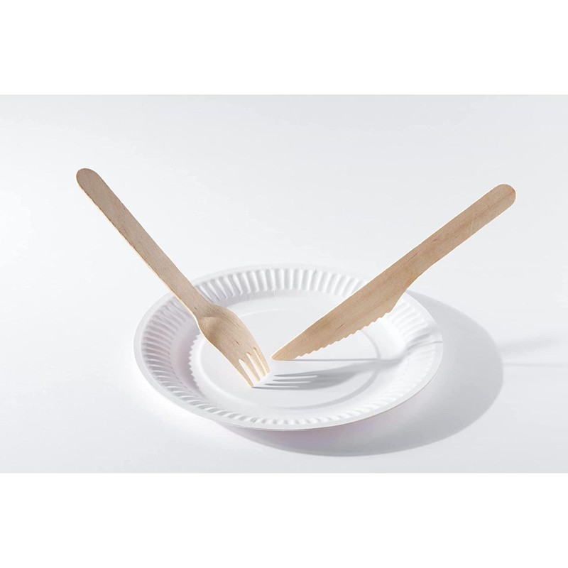 Algon 12 x 18cm Disposable Plates - Strong and Eco