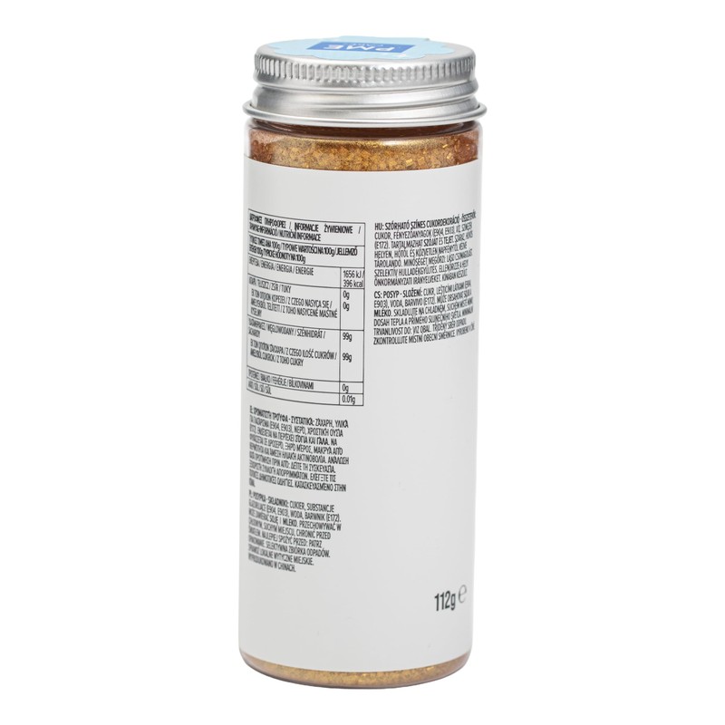 PME Zuccherini decorativi – Oro (112 g / 3,95 oz)