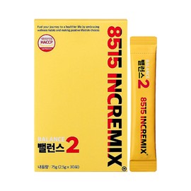 8515 INCREMIX Balance 2 Metabolic Lactic Acid Bacteria Intestinal Health 15 packs 1 box / 8515 INCREMIX 밸런스2 대사 유산균 장건강 15포 1박스