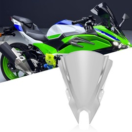 for Ninja 500 SE Ninja500 ninja500 ninja500 se 2025 2024 Accessories Front Fairing Motorcycle Windshield Motorcycle Deflector Windshield (Transparent White)