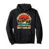 Snowmobile Dad Like A Regular But Cooler Funny Snowmobiling Pullover