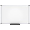 VIZ-PRO Dry Erase Board/Magnetic White Board, 48 X 32 Inches,