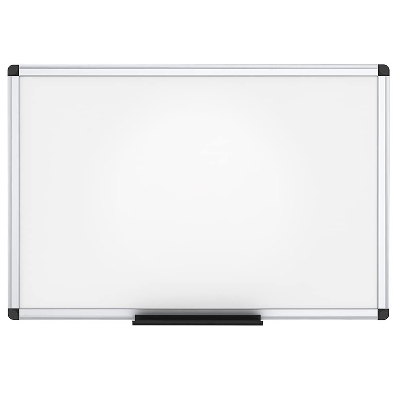 VIZ-PRO Dry Erase Board/Magnetic White Board, 48 X 32 Inches,