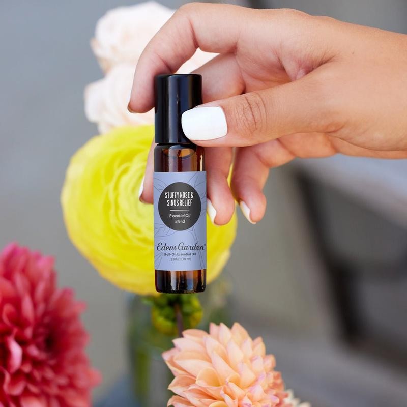 Stuffy Nose & Sinus Relief Essential Oil Blend- Best For