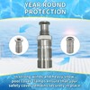 304 Stainless Steel Pool Cover Anchors,Corrosion-Resistant & Durable for Inground