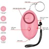 Kosin Personal Alarm 140Db Loud Safety Keychain With Led Light