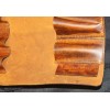 Aaron Leather Goods LEATHER Chef's Knife Roll TAN KR77 Leather