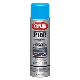 Krylon K05912000 Solvent-Based Striping Paint, Handicap Blue, 15 Ounce