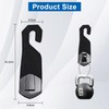 yimoyop 2 Packs Suede Car Purse Hooks Behind Seats with