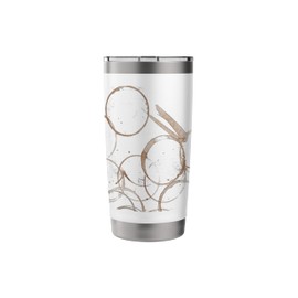 Coffee stains and coffee rings Stainless Steel Insulated Tumbler