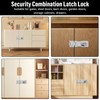 1PC Password Hasp Locks, 90-180 Degree Cabinet Password Locks Fold
