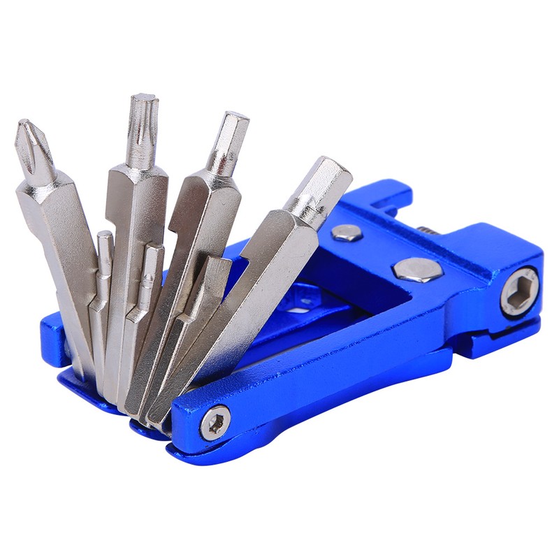 20 in 1 Multifunctional Bike Chain Cutter Portable Aluminium Alloy
