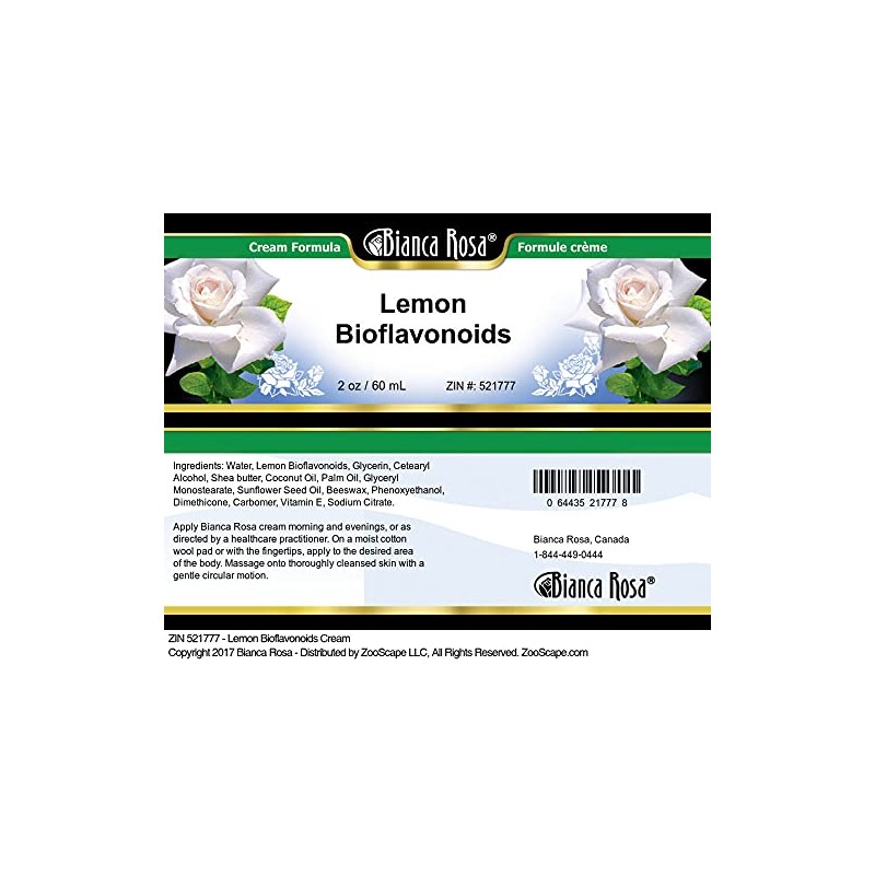 Lemon Bioflavonoids Cream (2 oz, ZIN: 521777)