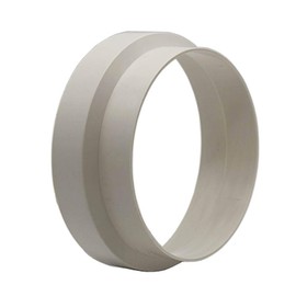 Kair Ducting Reducer 110mm to 100mm Duct Pipe Reduction Connector for Extract Fans and Ventilation Units