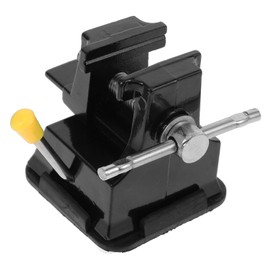 Gadpiparty 2 pcs Mini Table Vise with Suction Base Clamp for Crafts Jewelry Watch Making Compact Design for Easy Gluing Maintenance