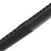 6pcs Carbon Fine Cutting Combs Salon Barber Plastic Hairdressing Flat