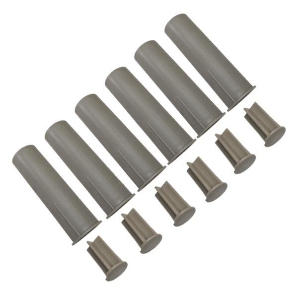 ALLSAFE Pool Fence Deck Sleeves & Plugs for 1 Inch