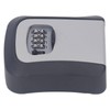 Key Lock Box Curved Aluminum Alloy Large Size Grey Wall