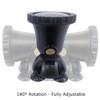 ZHGSERVU Pond Lights Underwater Fountain Light 3.5W Color Changing Submersible