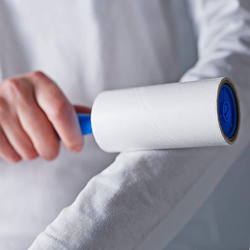 DIVCHI Lint Roller+4 Refill Sticky Replacement Heads Easily and Quickly