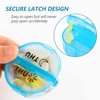 Yaklim Monthly Pill Organizer 2 Times A Day,XL One Month