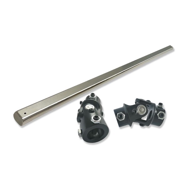 IMOOA 18" Steering Shaft with Dual Universal U Joints (3/4"