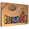 Lindt LINDOR Deluxe Assorted Chocolate Candy Truffles Gift Box, 15.2