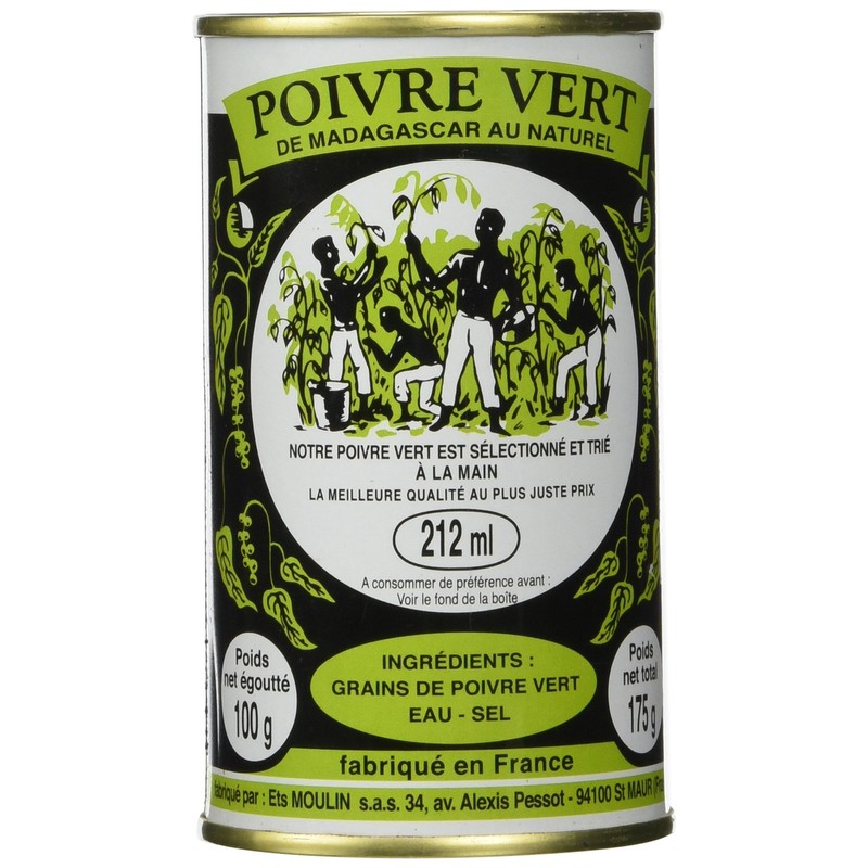 Madagascar Green Peppercorns in Brine - Pack 2