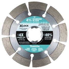 Makita E-12647 X-Lock 4-1/2" Diamond Blade Variety Pack for Masonry Cutting, 3/pc