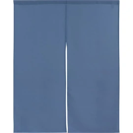 Noren Workshop 95586 Noren Plain Plain Natural Width 28.3 x Length 35.4 inches (72 x 90 cm), Room Divider, Noren, Blindfold, Half Noren, Warm, 11 Colors, Light Indigo
