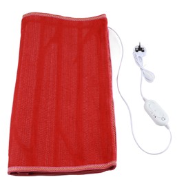 Electric Heating Blanket Relieve Muscle Soreness Keep Warm Heated Pads for Winter Use Red UK Plug 230V 57.1 X 25.6in