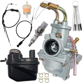 JDLLONG PW50 Carburetor Fit for Yamaha PW 50 Peewee PW50 Y-Zinger Carb 1981+ with Air Filter