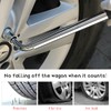 FSTURIOS Lug Wrench Wheel Wrench, Telescoping Lug Wrench with 17/19mm