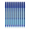 TOPGRIP Ballpoint Pens, BLUE, Fine Point (0.7mm), Pack of 10,