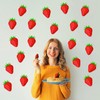 Wonmon 50 PCS Strawberry Cutouts for Bulletin Board Decorations, Strawberry
