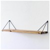 Heian Shindo LABRICO WPK-68 Wall Shelf, Triangle Frame, Large, Shelf