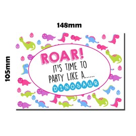 DigiPrint Graphics 36 x Children's Birthday Party Invitations | A6 Postcard Size (No envelopes required) | Made in the UK (A6POSTCARD_INVITE004)