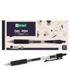 D.RECT 0907 Pack of 12 | Gel Pens Retractable Gel
