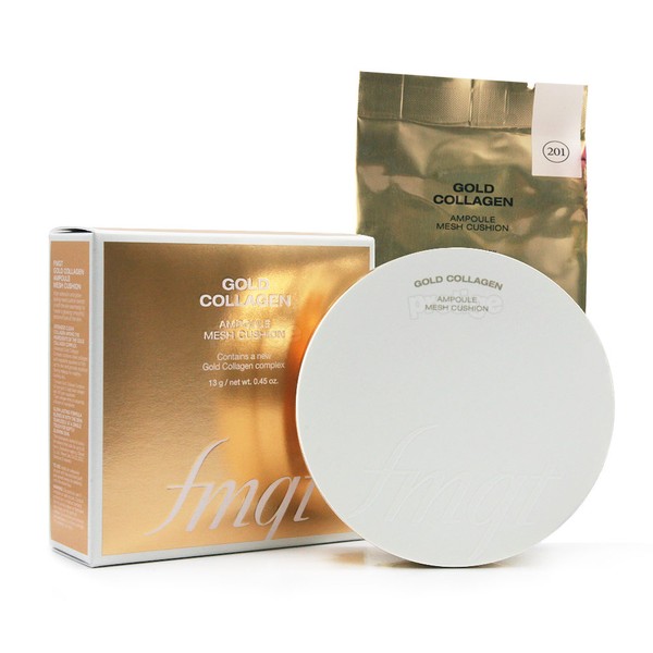THE FACE SHOP Gold Collagen Ampoule Mesh Cushion - Original
