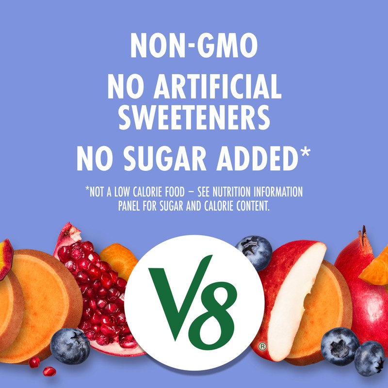V8 Blends 100% Juice Pomegranate Blueberry Juice, Fruit and Vegetable