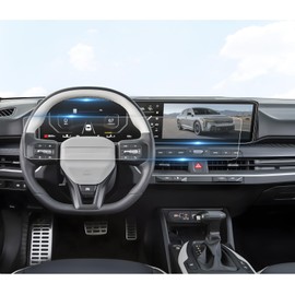 BIBIBO 2Pcs for 2025 Kia K4 Accessories Screen Protector 2025 Kia K4 LX/GT-Line/GT-Line Turbo Dual All-in-One 12.3" Display [Anti-Glare Anti-Scratch Ultra-Clear] 2025 Kia K4