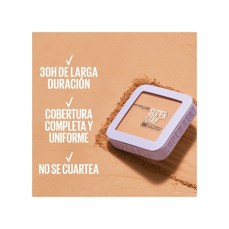 Base en Polvo Maybelline Superstay Flex Powder FDT 110 de