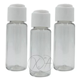 Xena Envases Mini Botellas Pequeñas 20 Ml Tapa Flip Top X 30 Pzs
