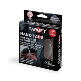 Nano Tape - Double Sided Clear Tape 1.5m x 25mm Washable and Reusable