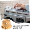 Housoutil Volume Control Knob Cap Replacement 24x14mm Audio Volume Cap