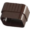 Amerimax Home Products DOWNSPOUT Connector BRWN
