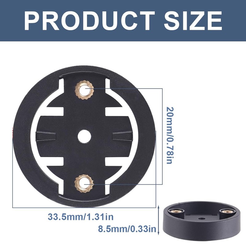 WeddHuis 1 x replacement insert adapter for Garmon original bicycle