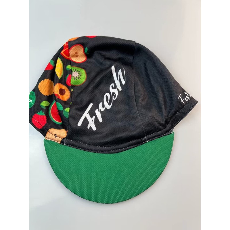 BikingBros Funny Cycling Cap - Polyester Food Watermelon Cycling Hat-Under